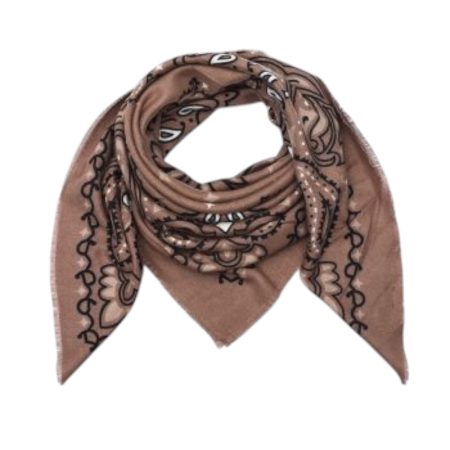 Wollige vierkante shawl