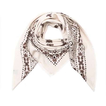 Wollige vierkante shawl