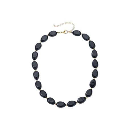 Petrol groene kralenketting