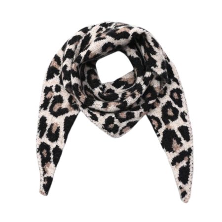 Driehoek leopard shawl