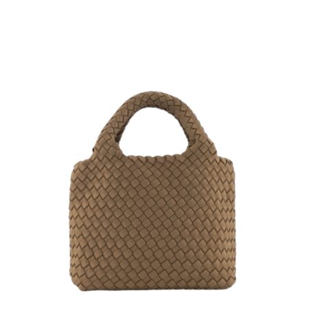 Gevlochten shopper tas