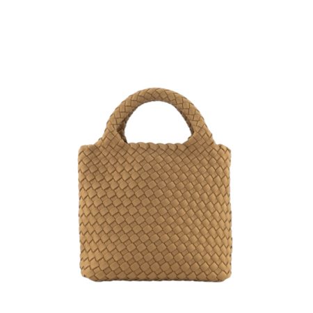 Gevlochten shopper tas