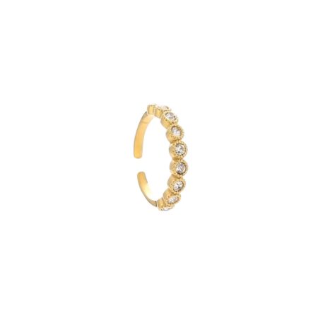 Goudkleurige verstelbare ring