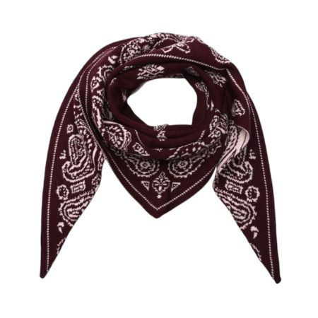 Driehoek wollige shawl