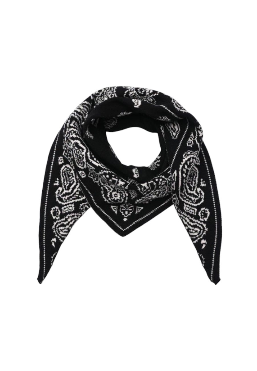 Driehoek wollige shawl