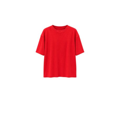 Rood oversized shirt