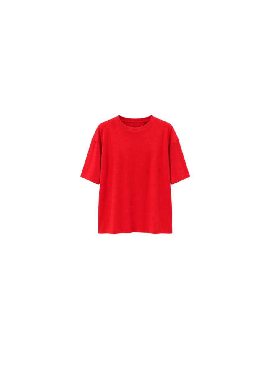 Rood oversized shirt