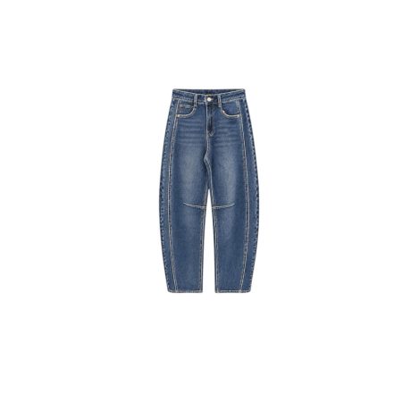 Full stretch barrel jeans