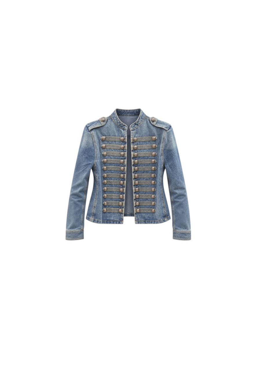 Military denim jasje