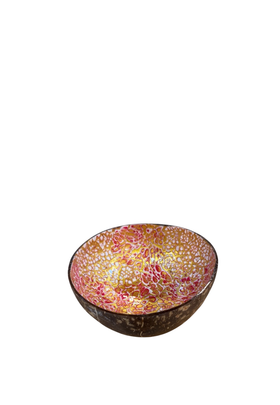 Coconut schaaltje met kleurtjes