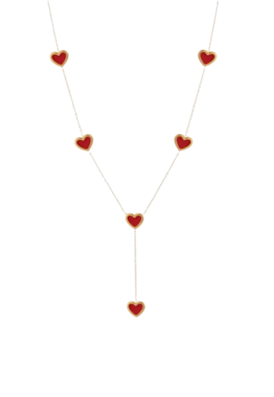 Goudkleurige korte verstelbare ketting