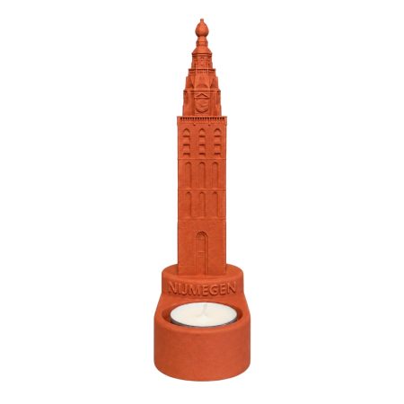 Nijmegen, Stevenstoren/stevenskerk met waxine lichtje