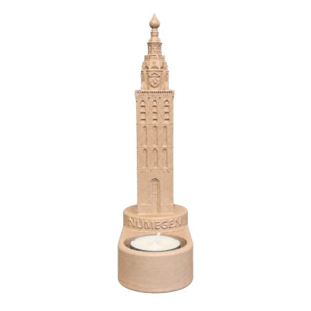 Nijmegen, Stevenstoren/stevenskerk met waxine lichtje